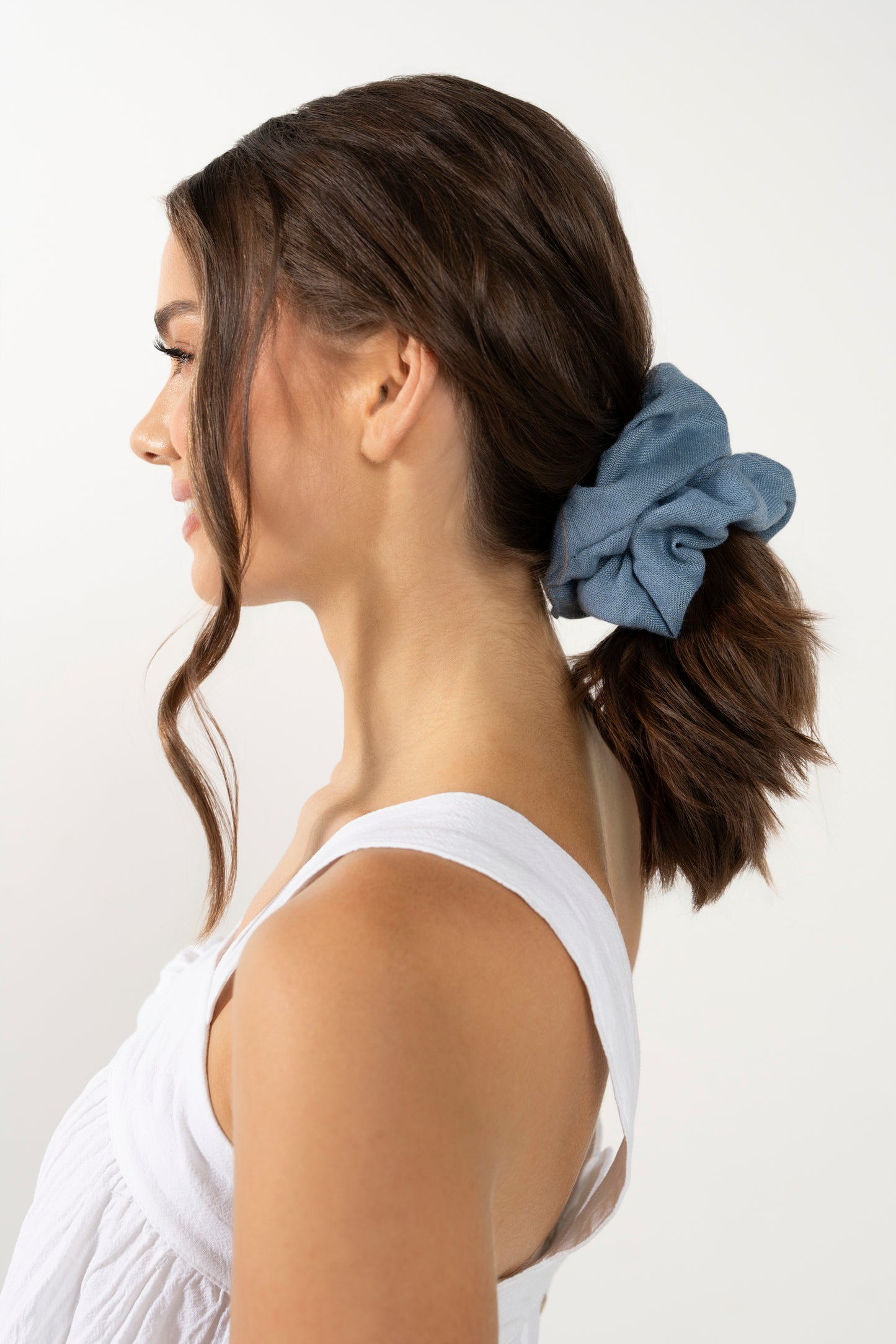 Oversize Linen Scrunchy by Alba Sole