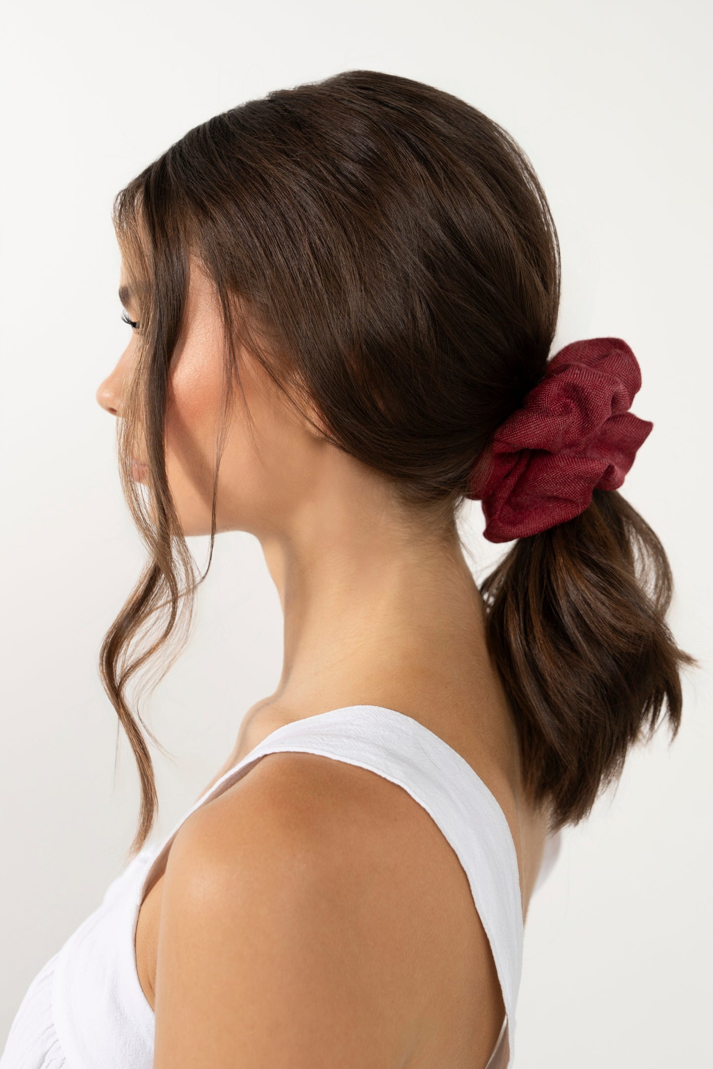 Oversize Linen Scrunchy by Alba Sole