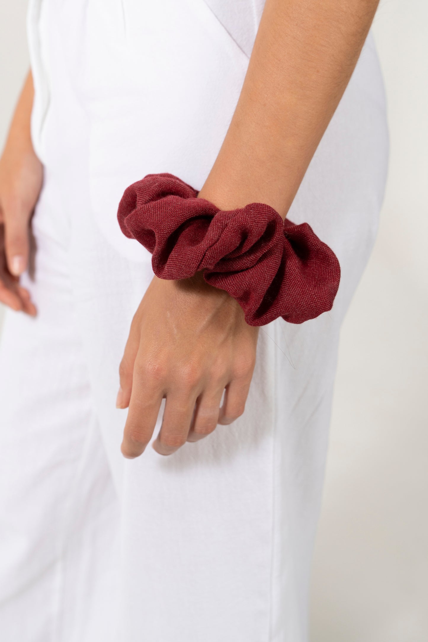 Oversize Linen Scrunchy by Alba Sole