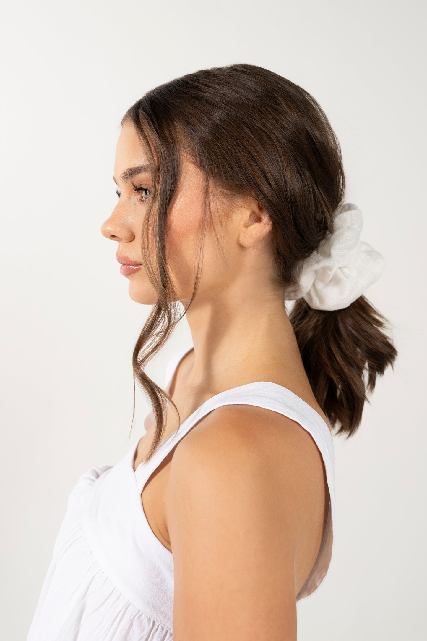 Oversize Linen Scrunchy by Alba Sole