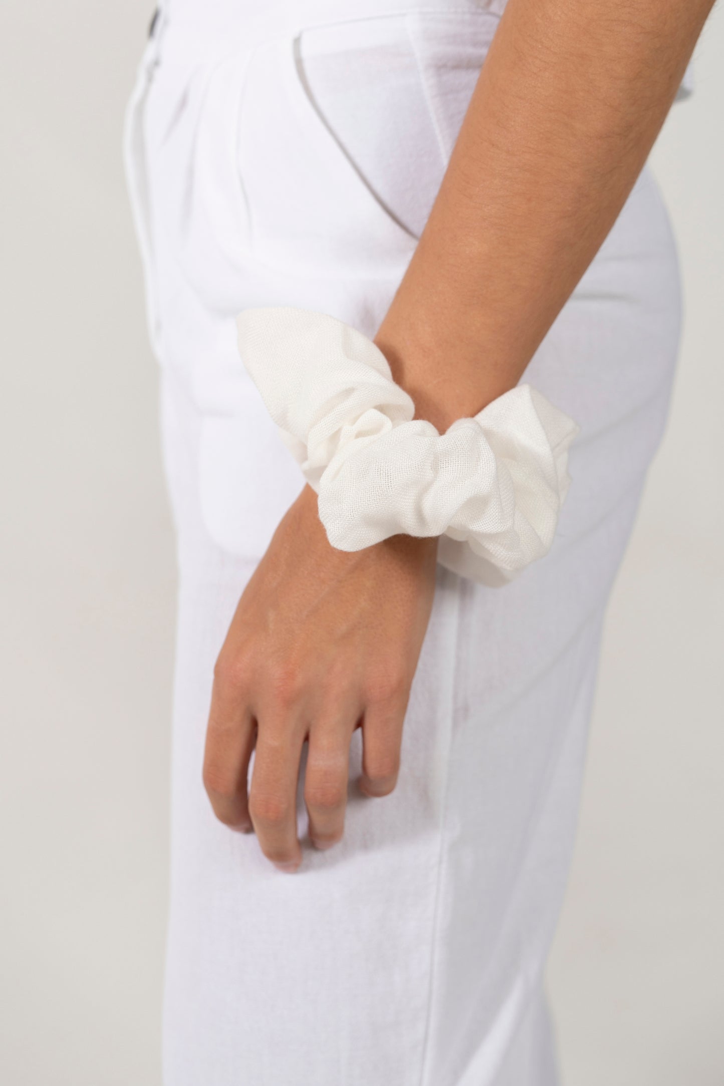 Oversize Linen Scrunchy by Alba Sole