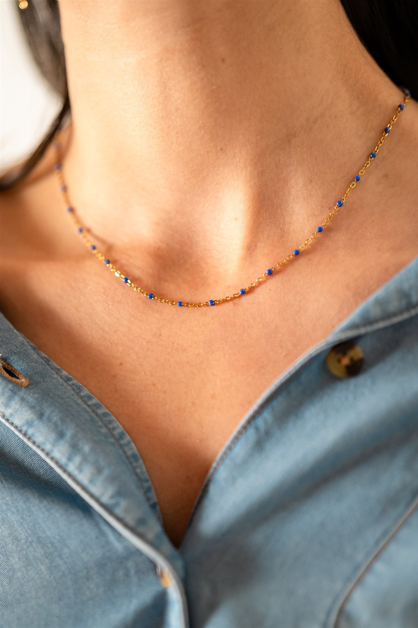 Ciara Fine Chain Necklace Choker