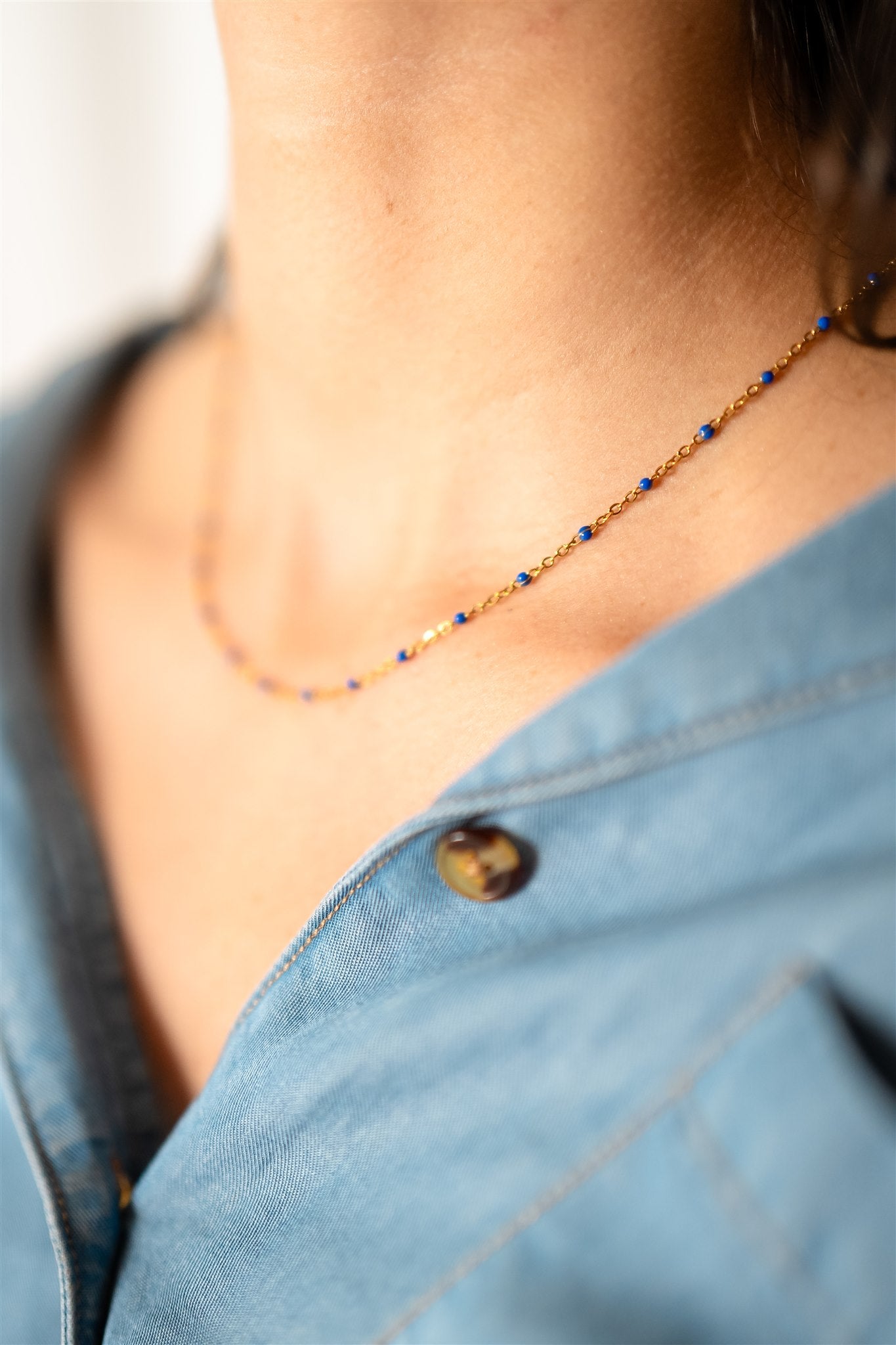 Ciara Fine Chain Necklace Choker