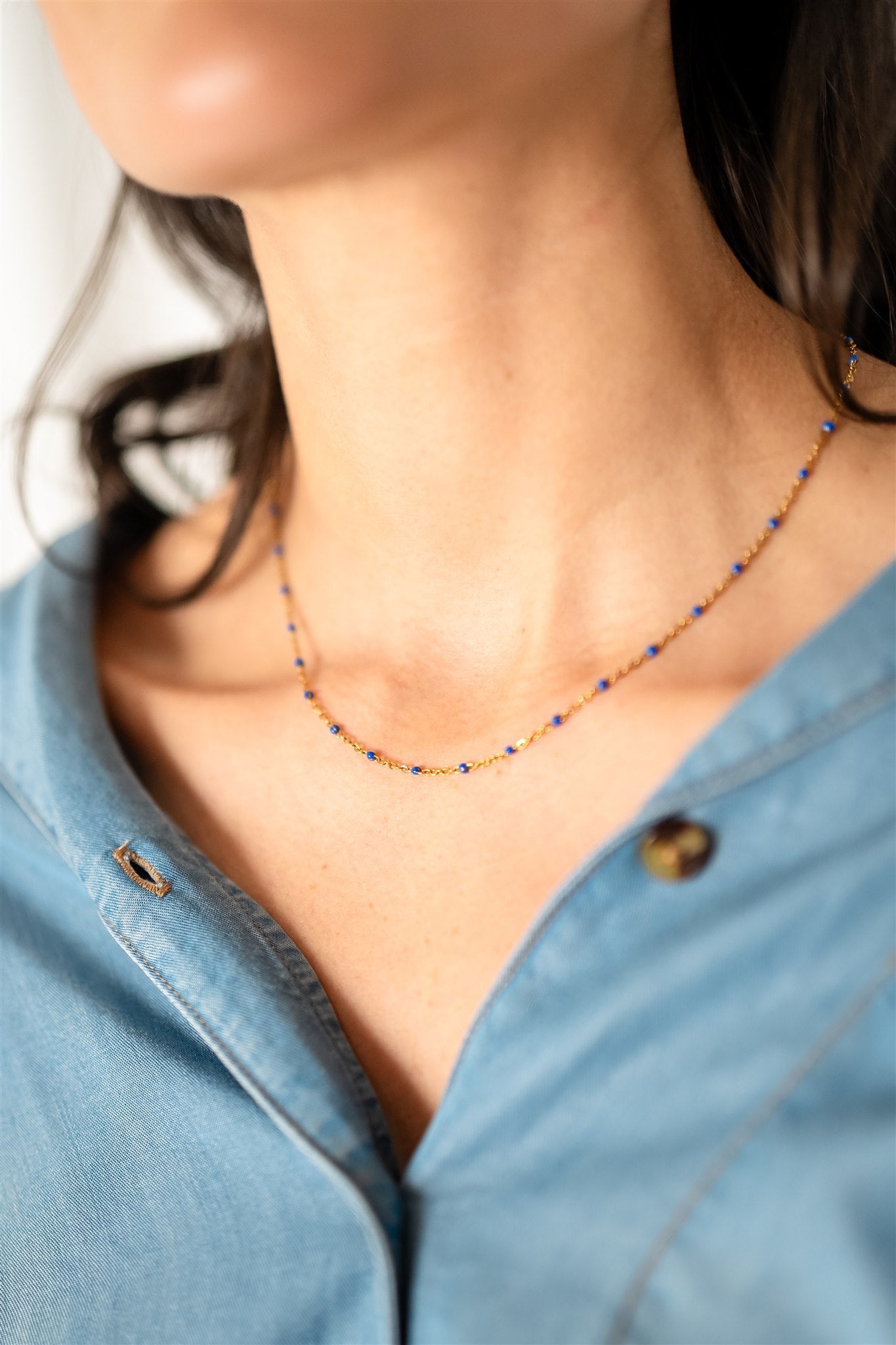 Ciara Fine Chain Necklace Choker