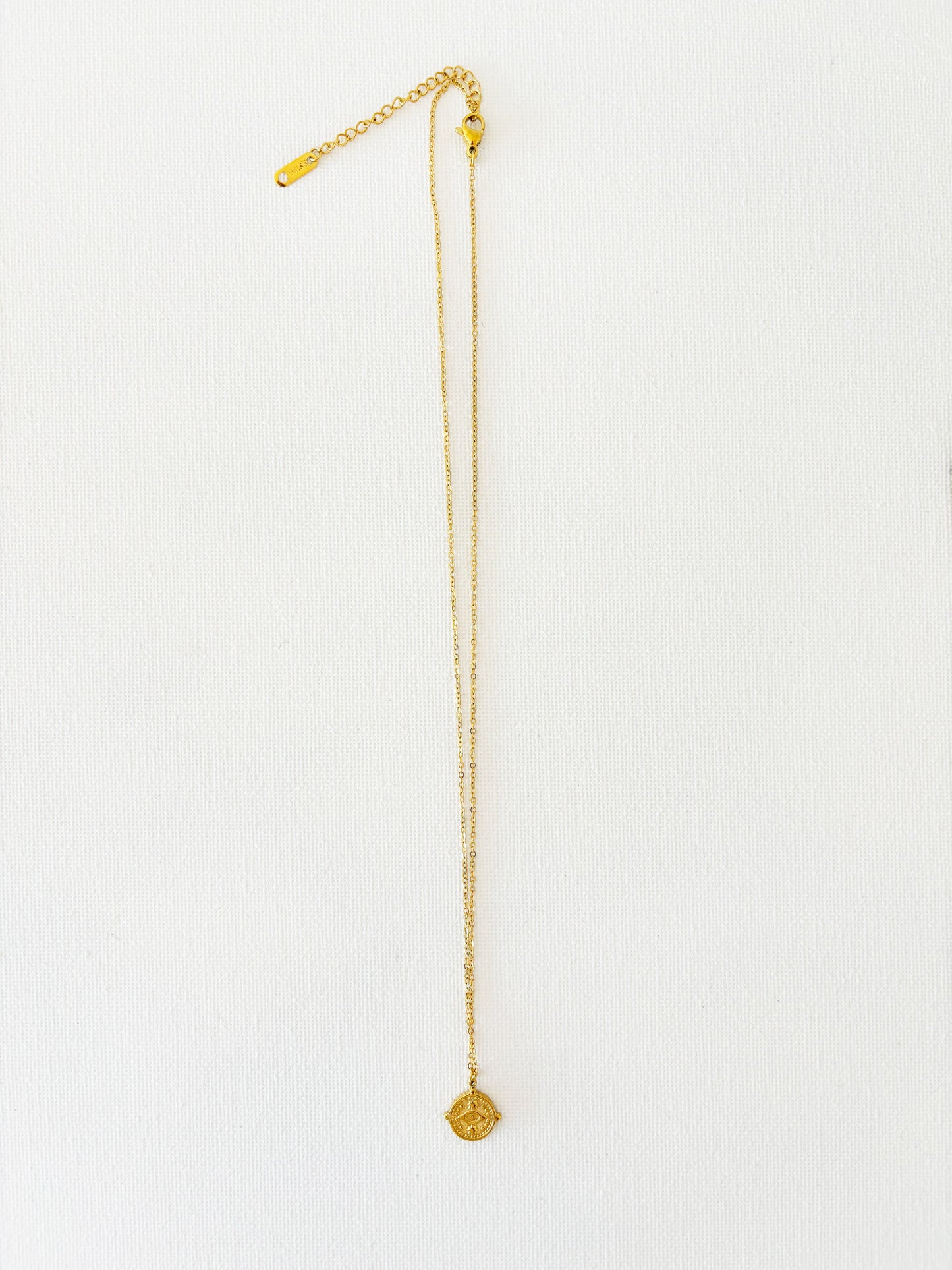 Connie Evil Eye Fine Chain Necklace