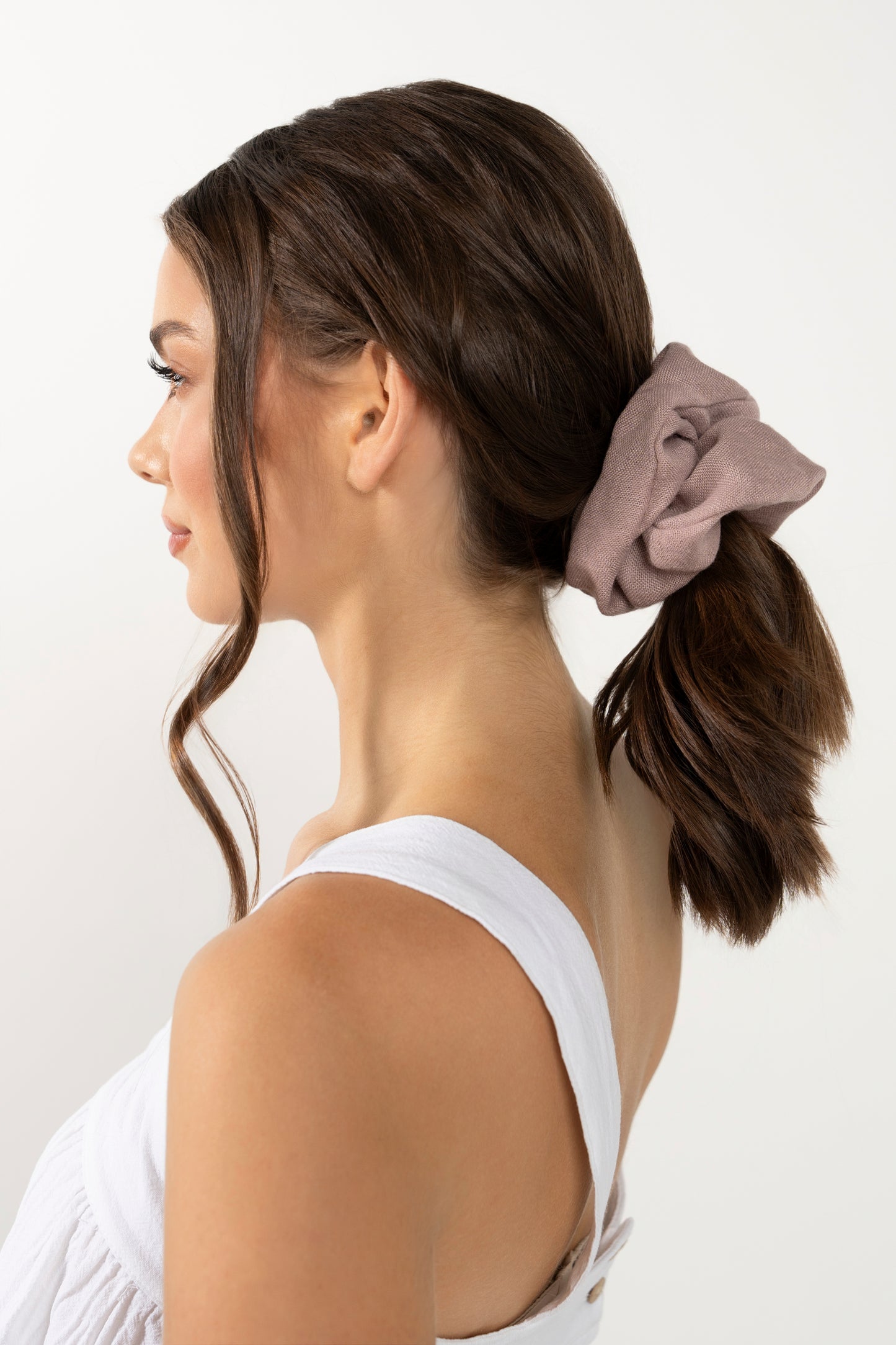 OVERSIZE LINEN SCRUNCHY