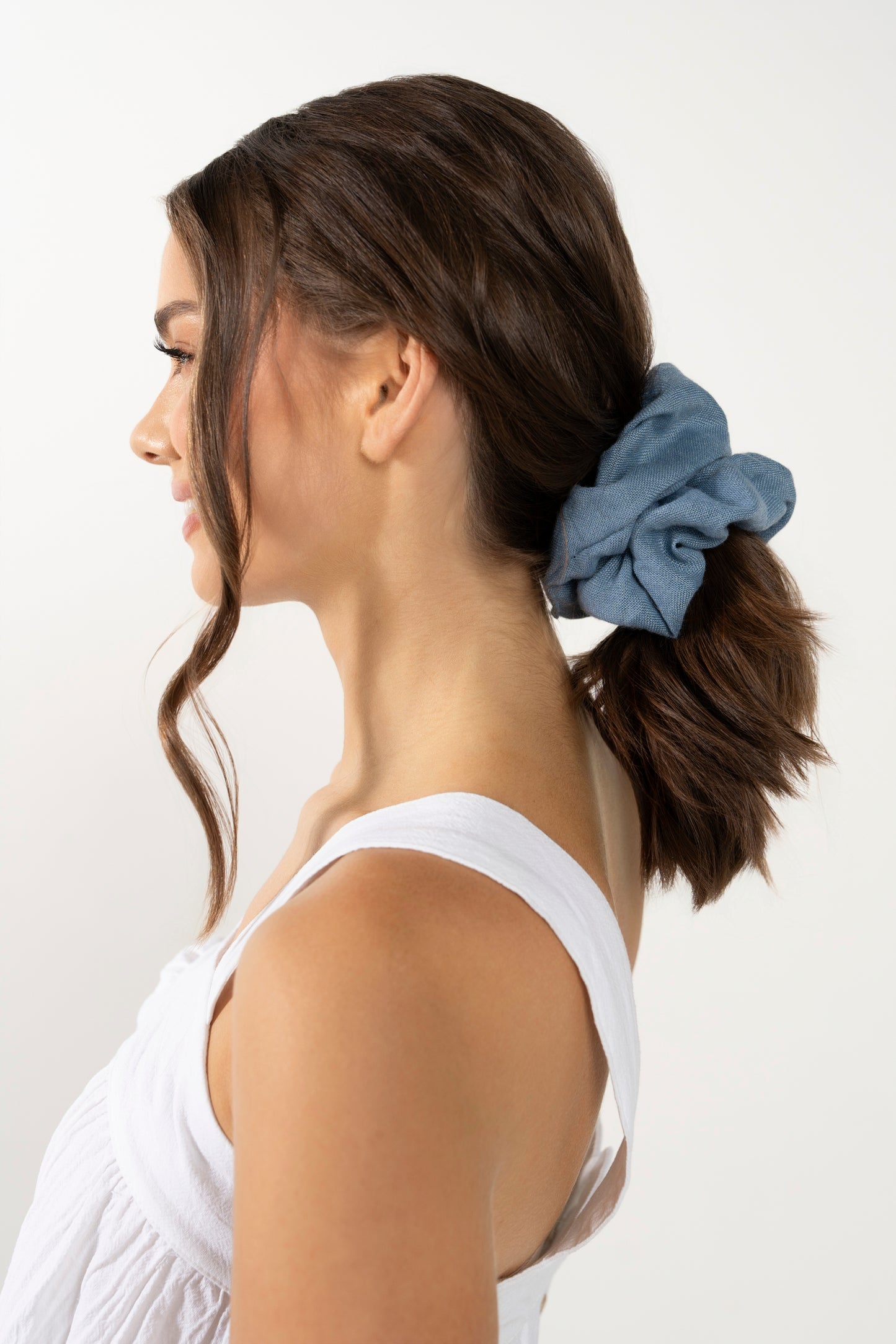 OVERSIZE LINEN SCRUNCHY