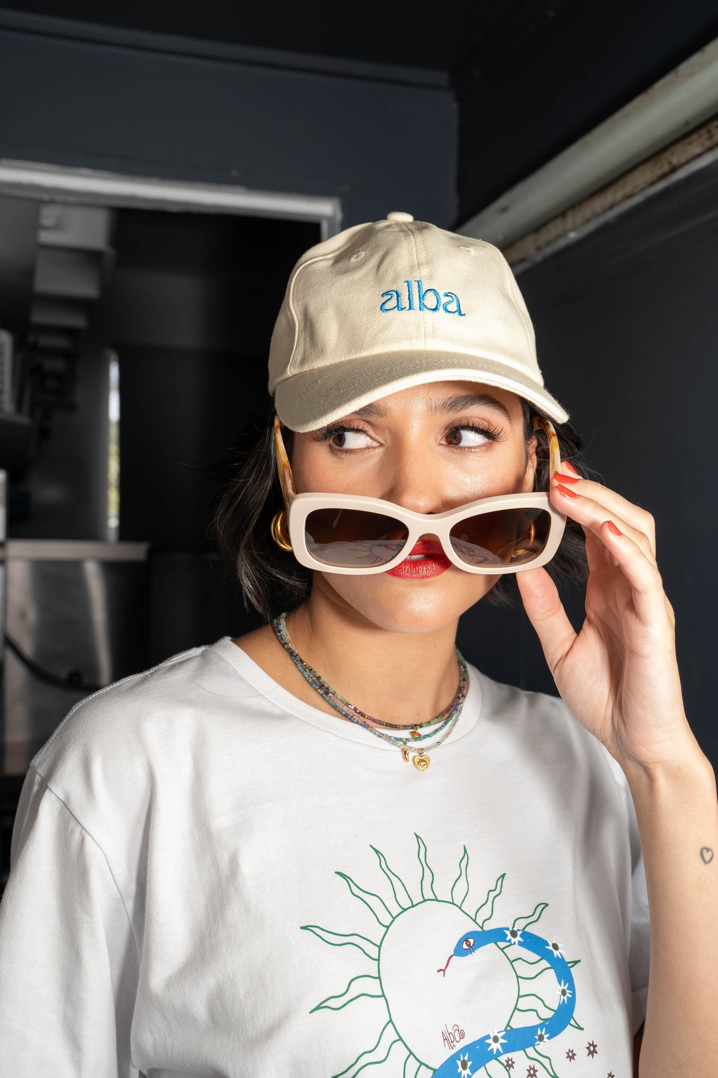 Alba Logo Cap Embroidered