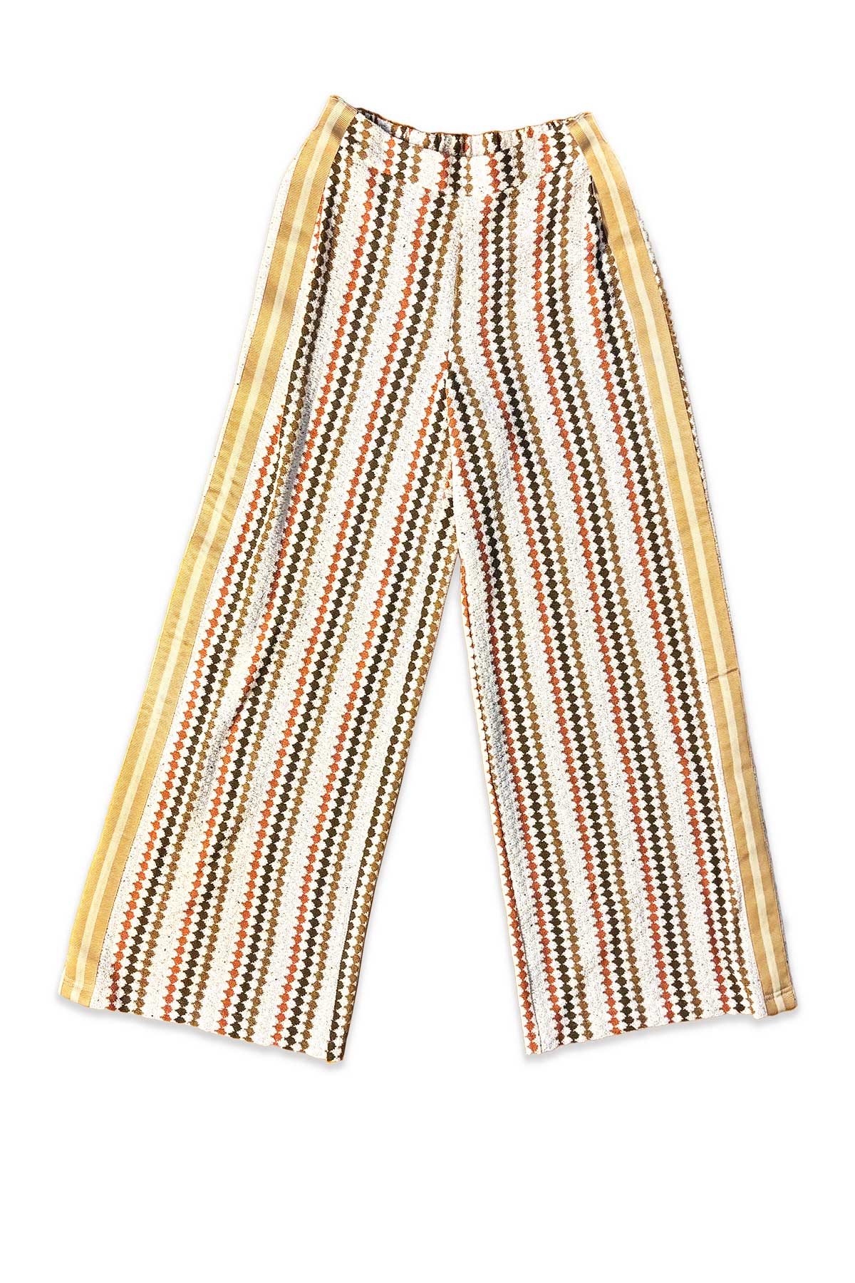 PRE-ORDER Florence Textured Side Stripe Wide Leg Pant