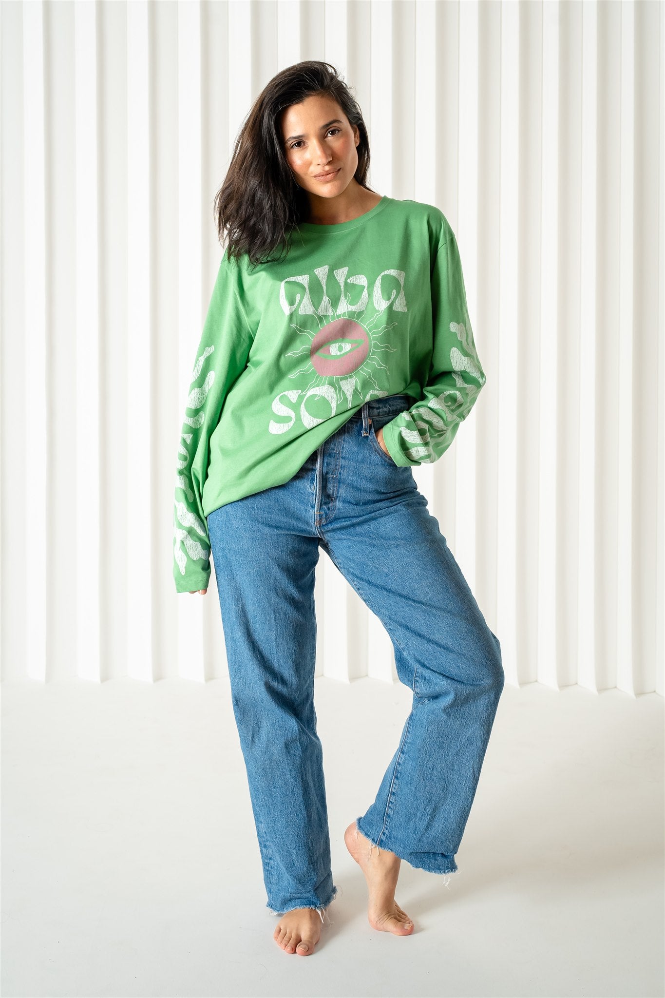 PRE-ORDER Capri Long Sleeve Printed Tee