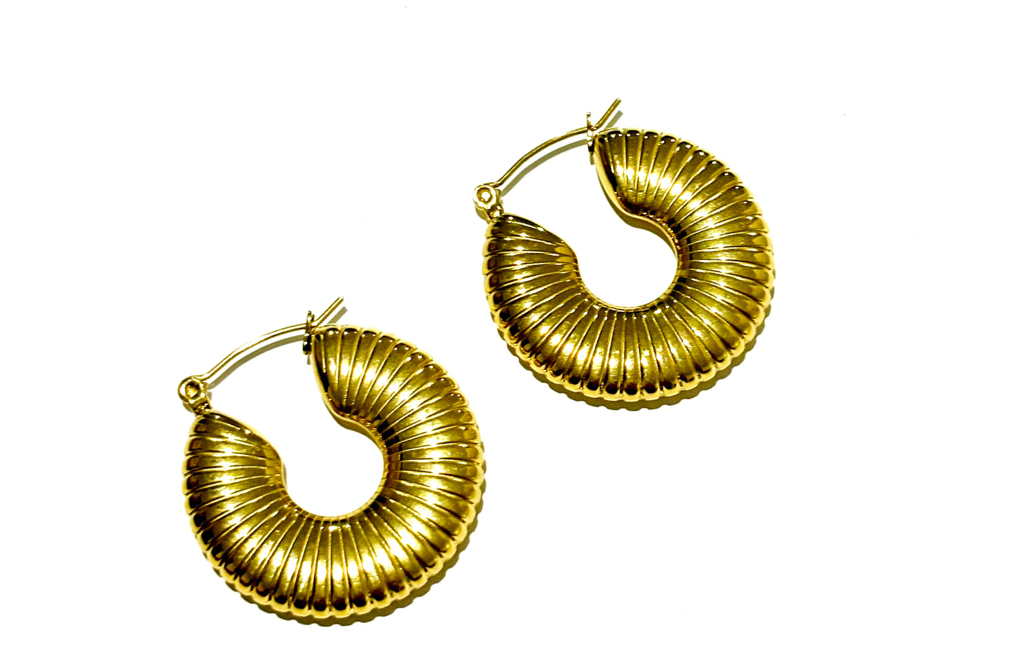 ANNAMARIA GOLD COLOUR HOOP